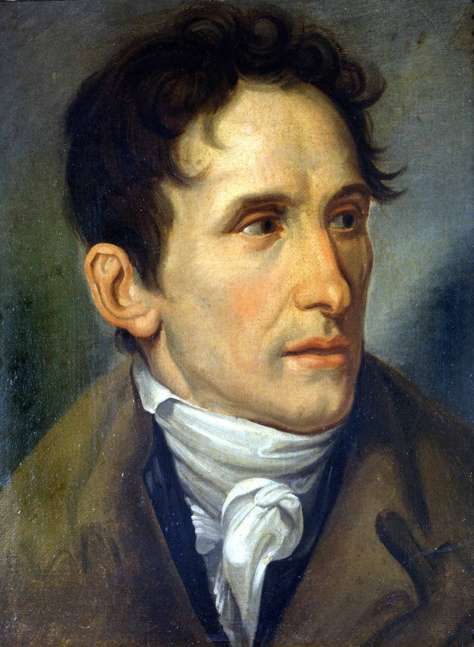 Portrét Canovy (1757 - 1822) od Appianiho. Zámecké muzeum v Miláně od Andrea the Elder Appiani