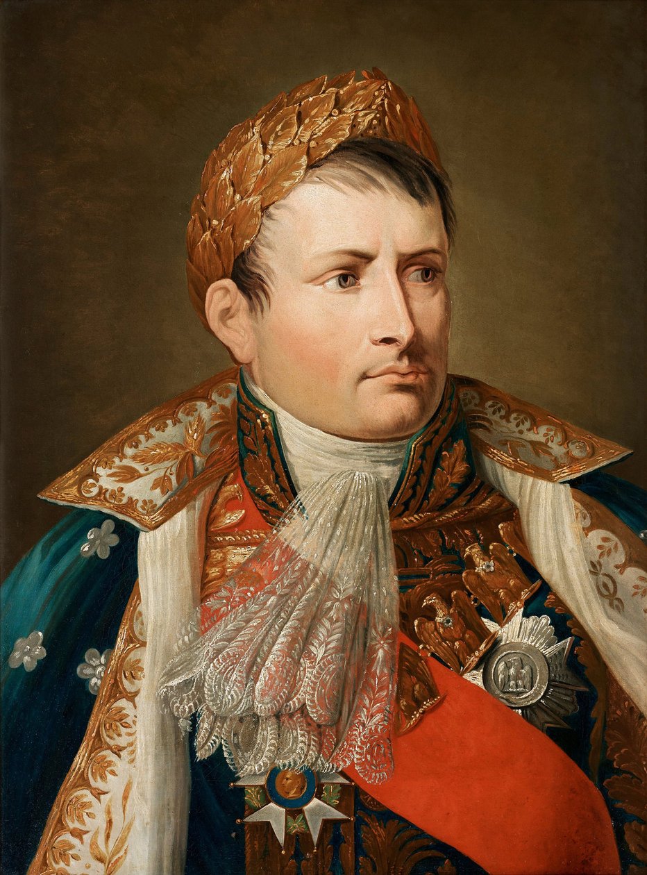 Portrét císaře Napoleona I. Bonaparta, Olej na plátně Andrea Appiani od Andrea the Elder Appiani