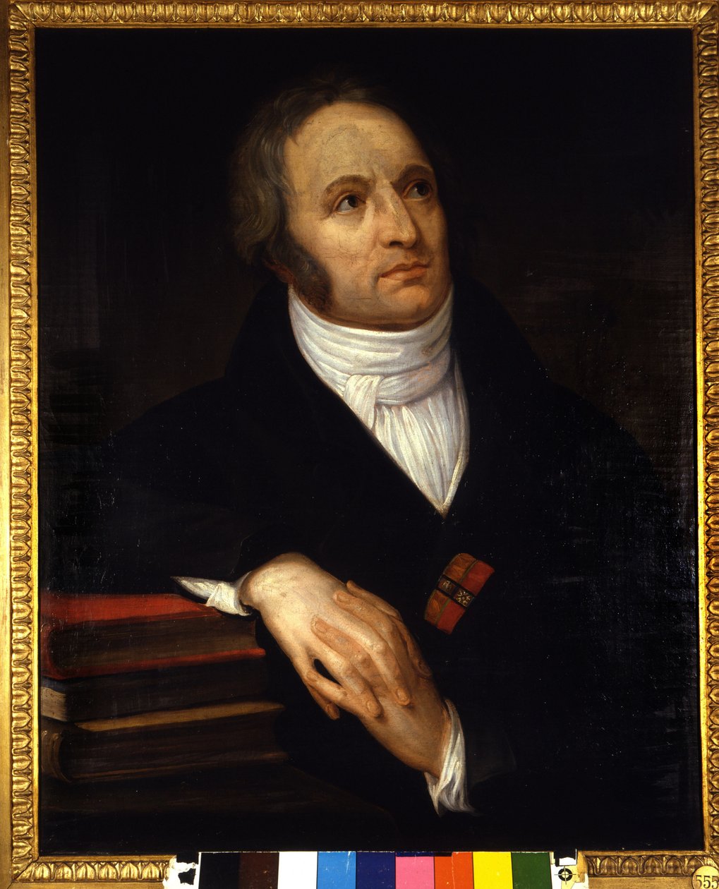 Portrét Vincenza Montiho (1754 - 1828), italského básníka. Obraz Andrea Appiani (1754-1819). 1809. Galerie umění Brera, Milán od Andrea the Elder Appiani