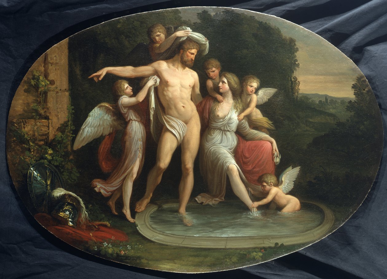 Odklony Venuše a Marsu od Andrea the Elder Appiani