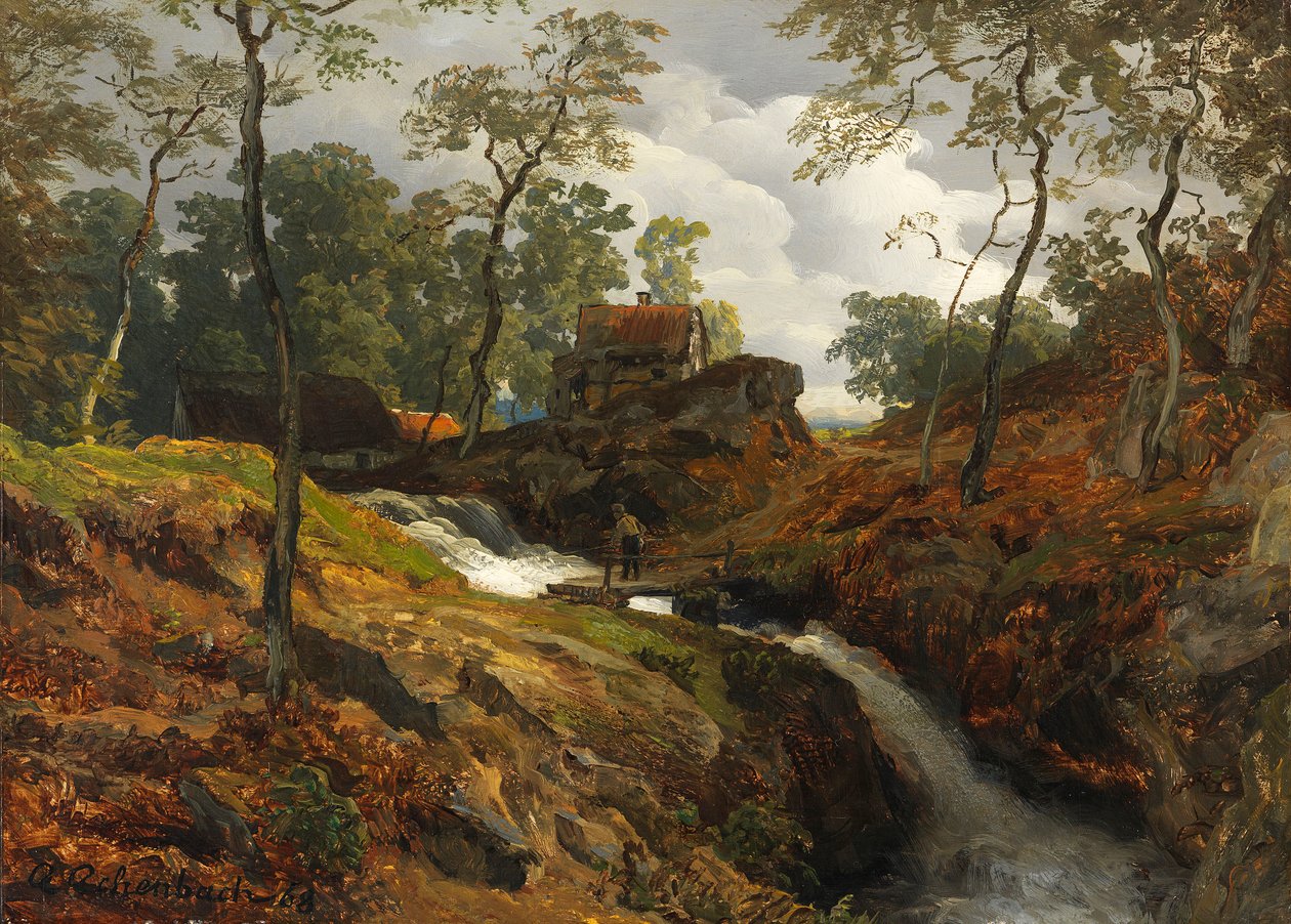 Jsem Wildbach od Andreas Achenbach