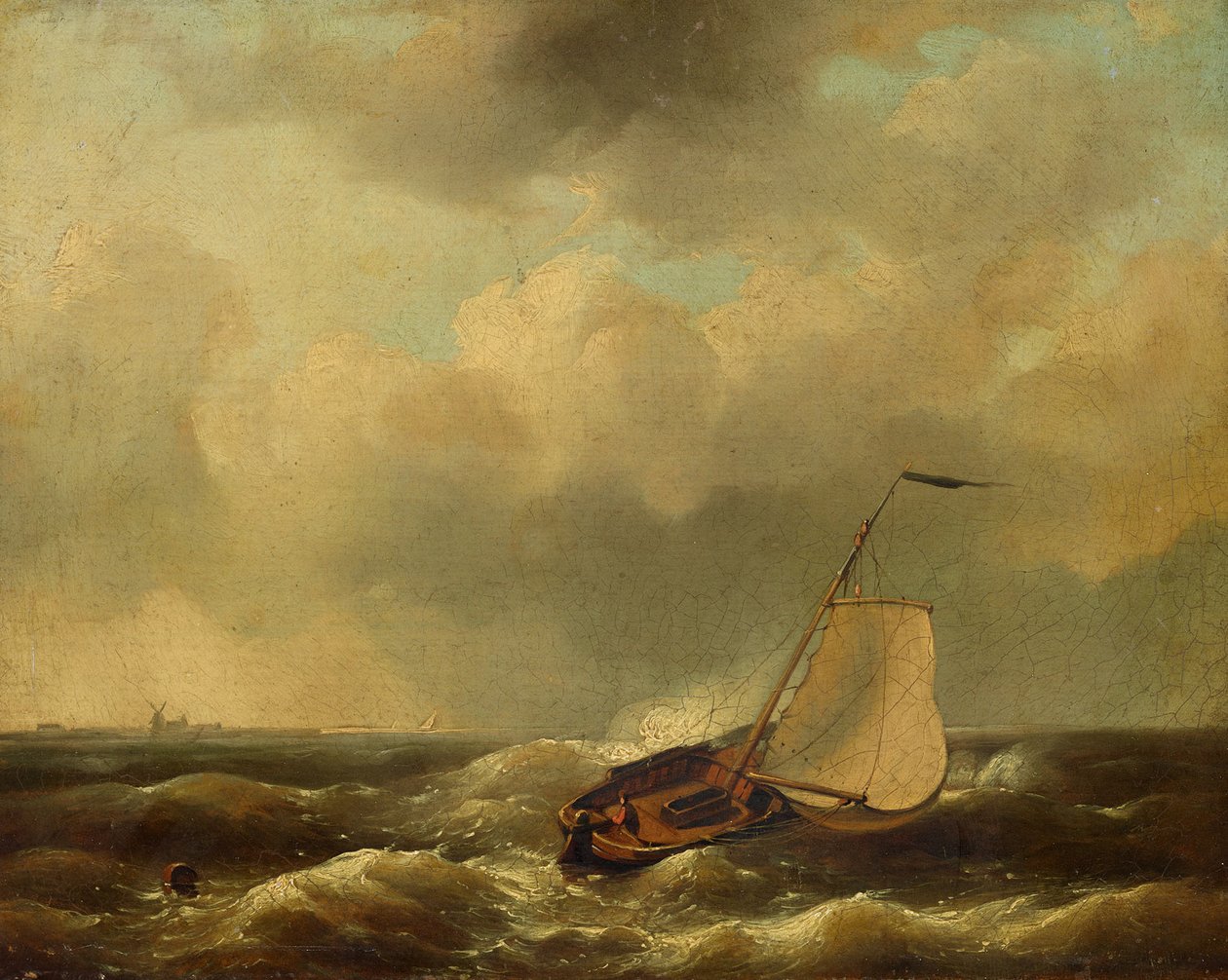 Přímořská krajina od Andreas Achenbach
