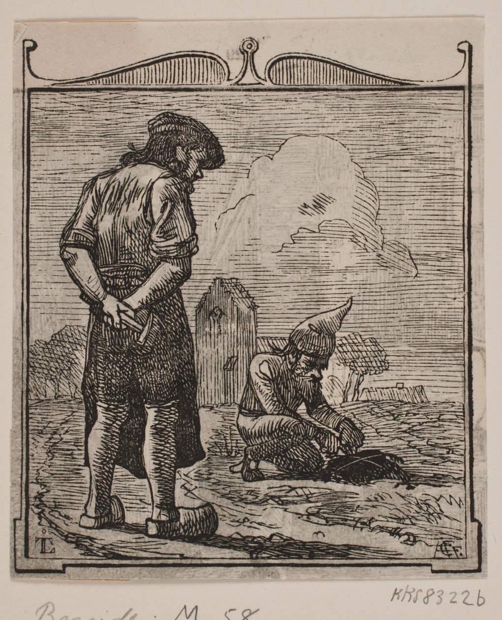 Kovář v Boeslumby od Andreas Flinch