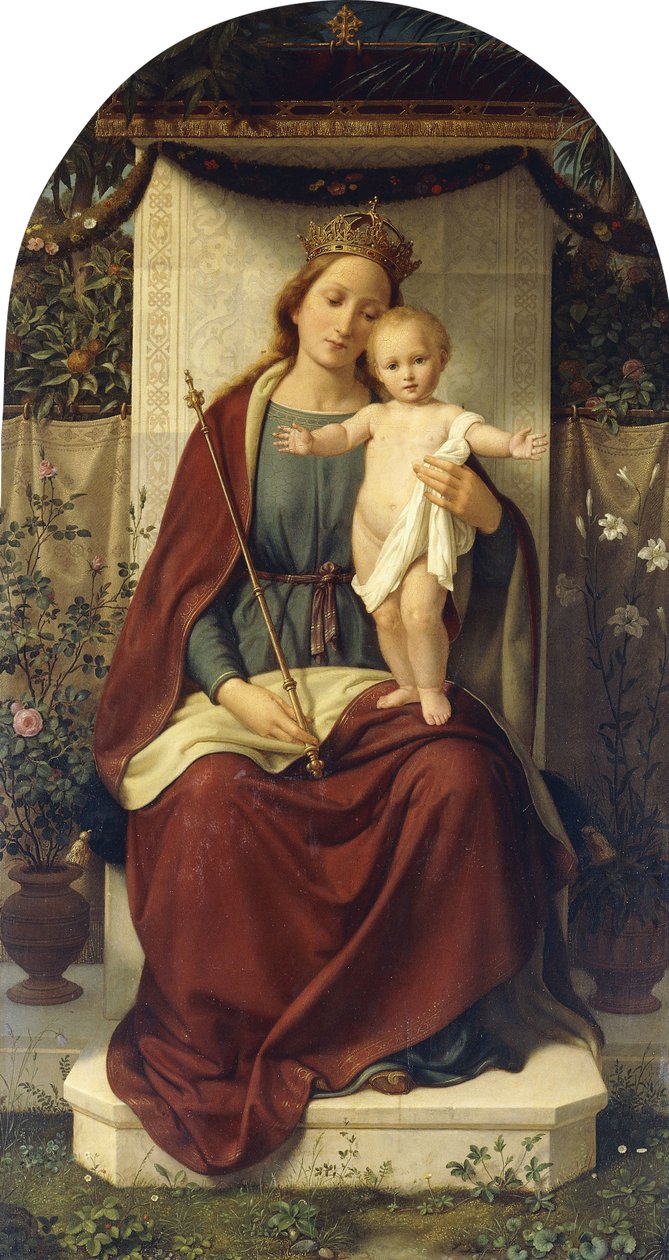 Madonna s dítětem od Andreas Johann Jacob Müller