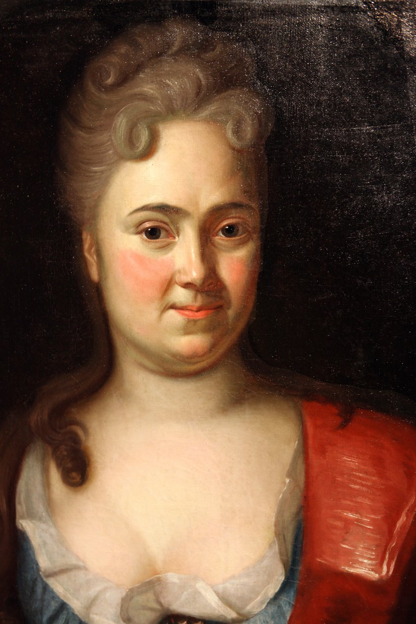Portrét císařovny Kateřiny I. 1684-1727, 1712 od Andreas Møller