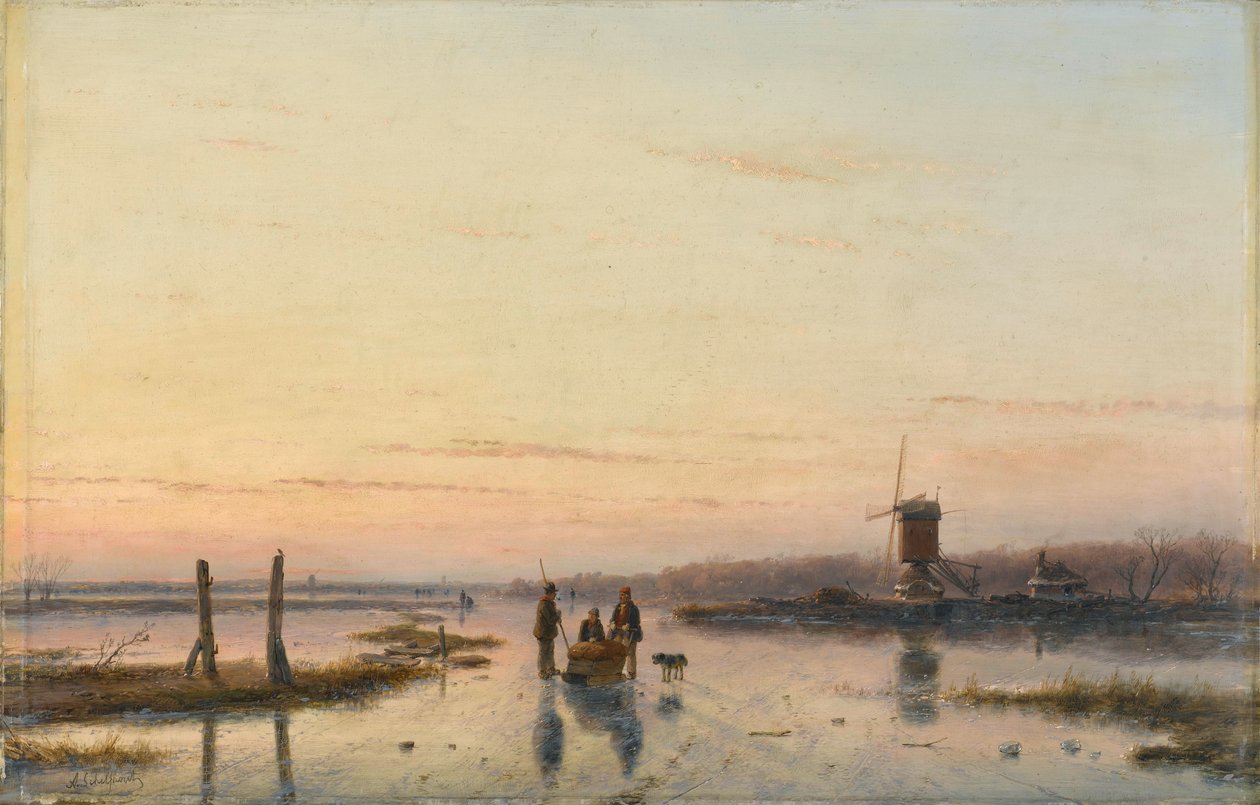 od Andreas Schelfhout