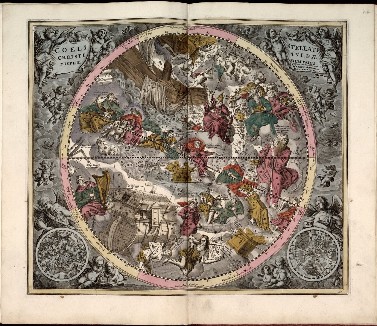 Phillips, 4274 Dostupné také prostřednictvím webové stránky Library of Congress jako rastrový obrázek. Zahrnuje index. Některé desky vyryl Johannes van Loon. Kromě 29 desek uvedených v obsahu je mezi deskami přídavná deska od Andreas; Schenk Cellarius