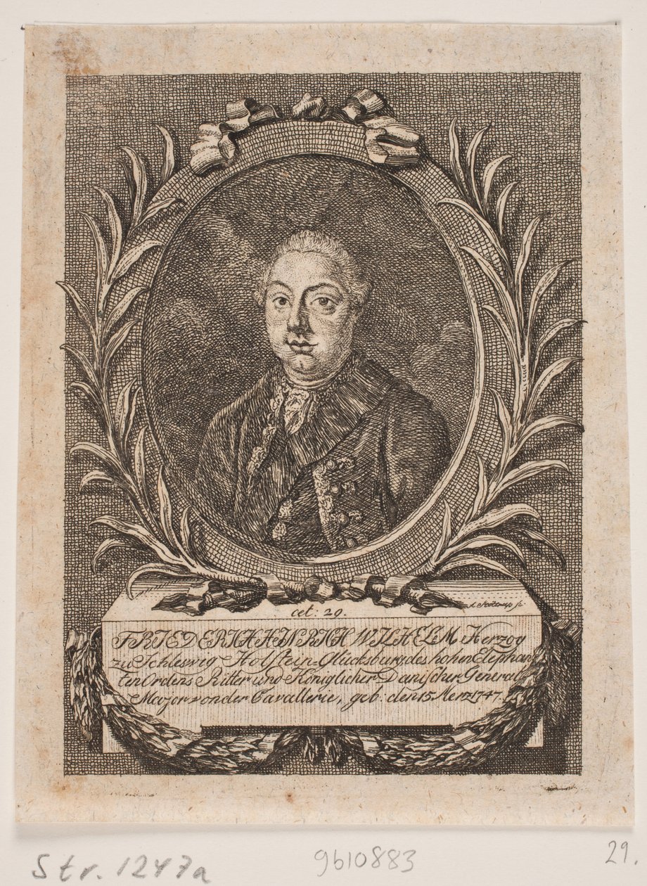 vévoda Frederik Henrik William z Lyksburgu od Andreas Støttrup
