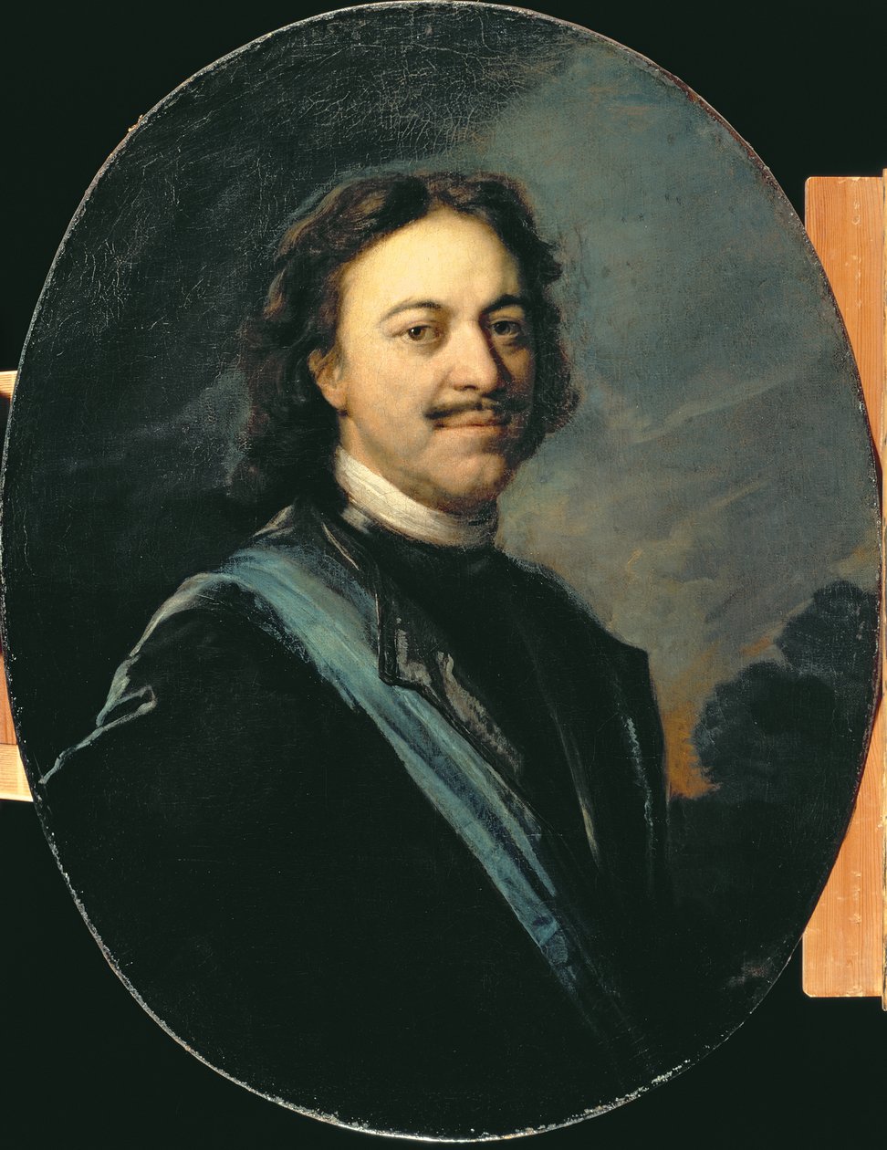 Portrét Petra I., po roce 1725 od Andrei Matveyev