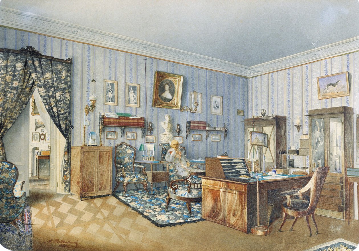 Interiér, 1860. od Andrei Alexeevich Redkovsky