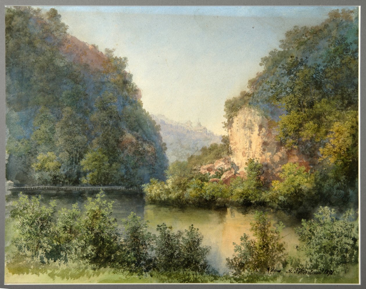 Nový Athos, 1898 od Andrei Alexeevich Redkovsky