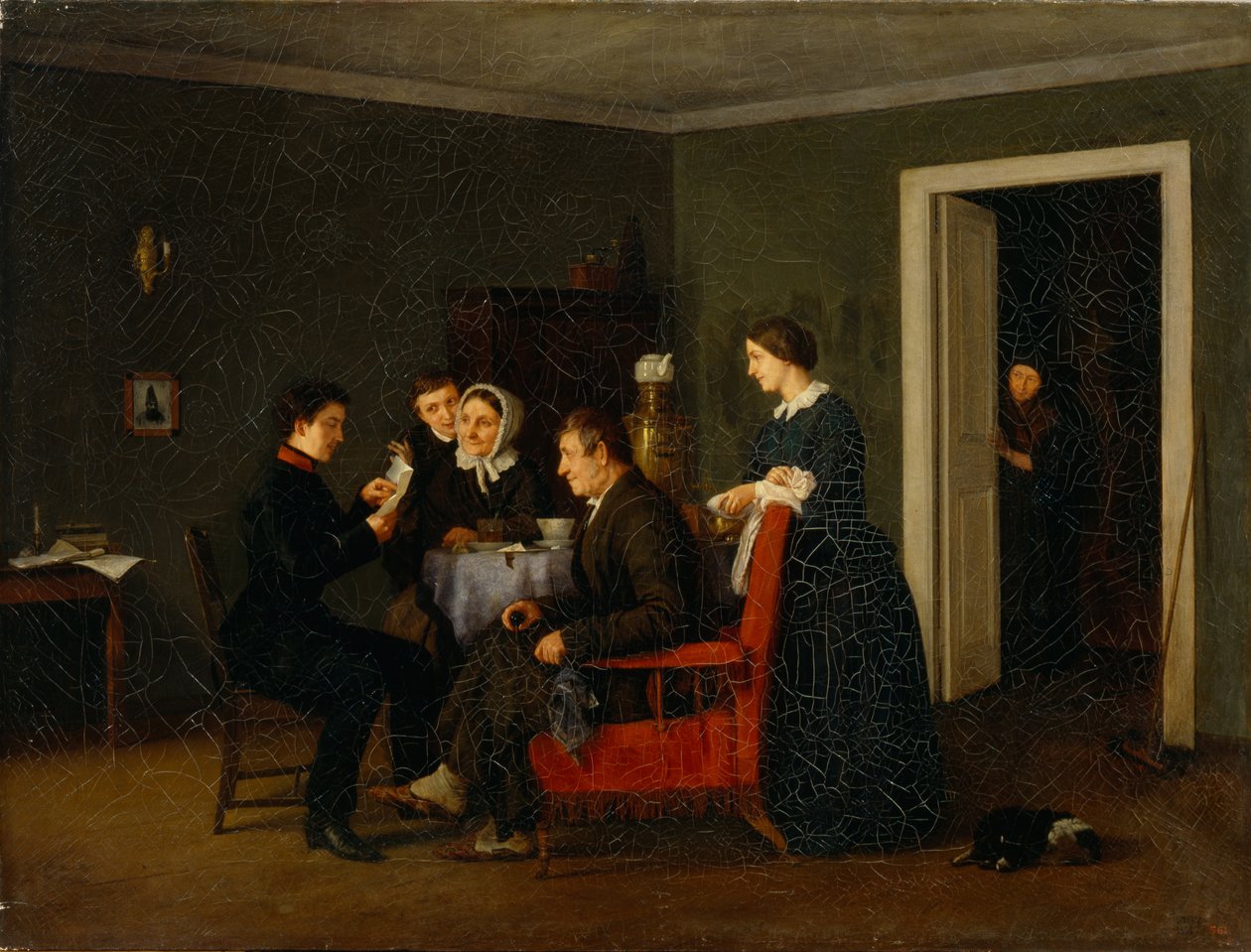 Radostný dopis, 1858 od Andrei Andreyevich Popov