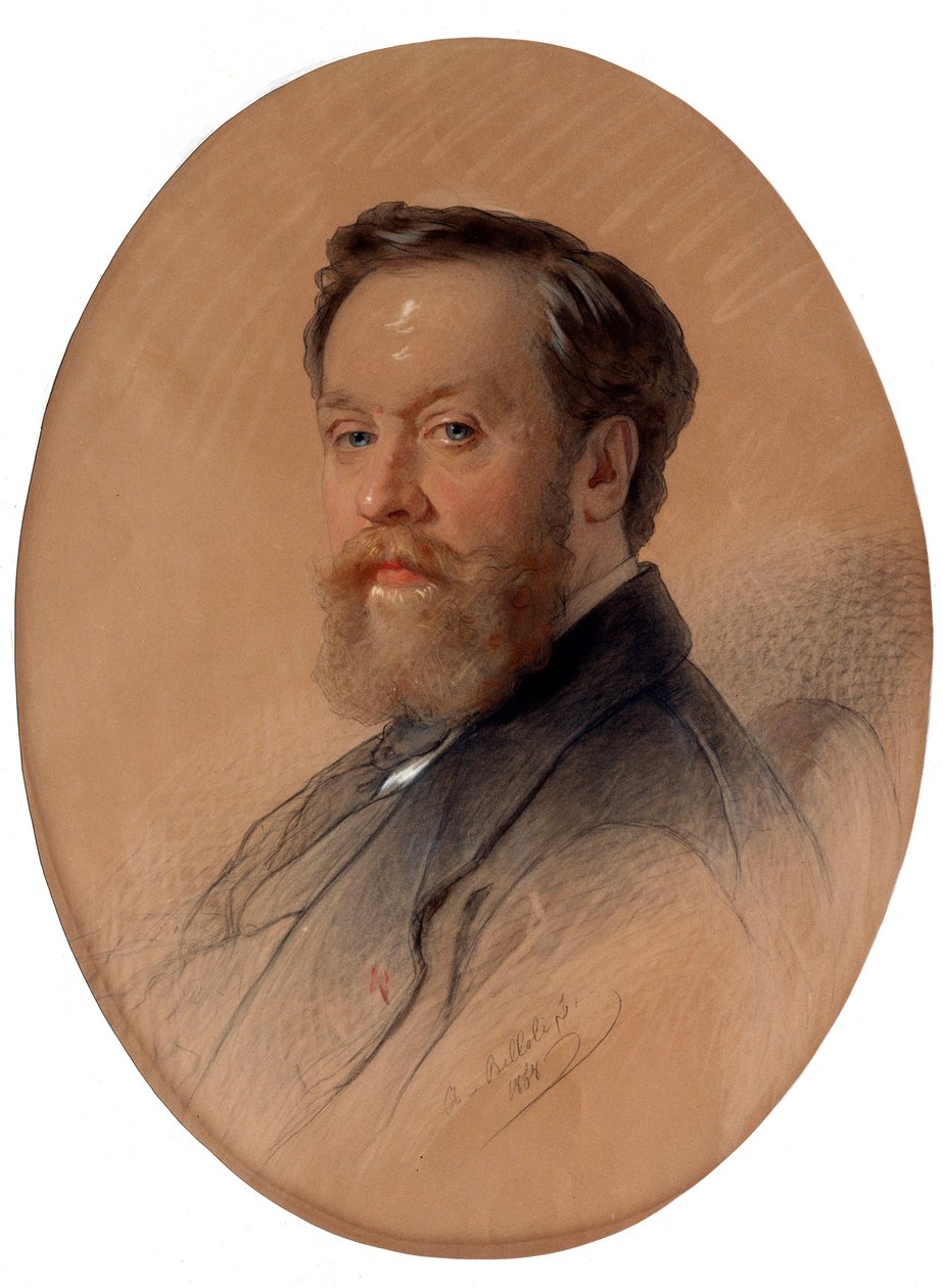 Portrét šlechtického maršála V.Y. Tulínov, 1868. od Andrei Belloli