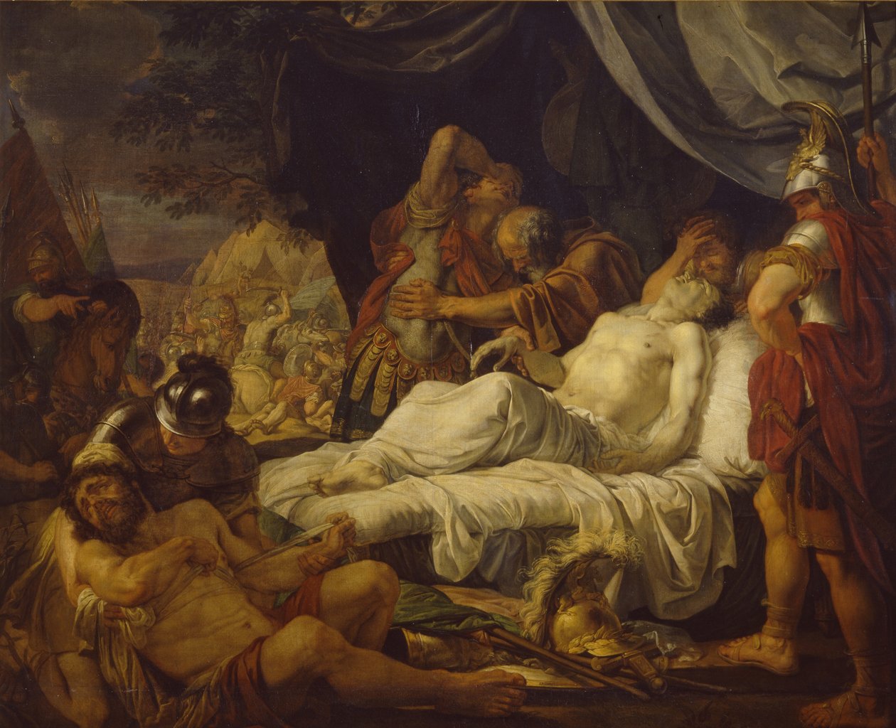 Smrt Pelopidas, 1806 od Andrei Ivanovich Ivanov