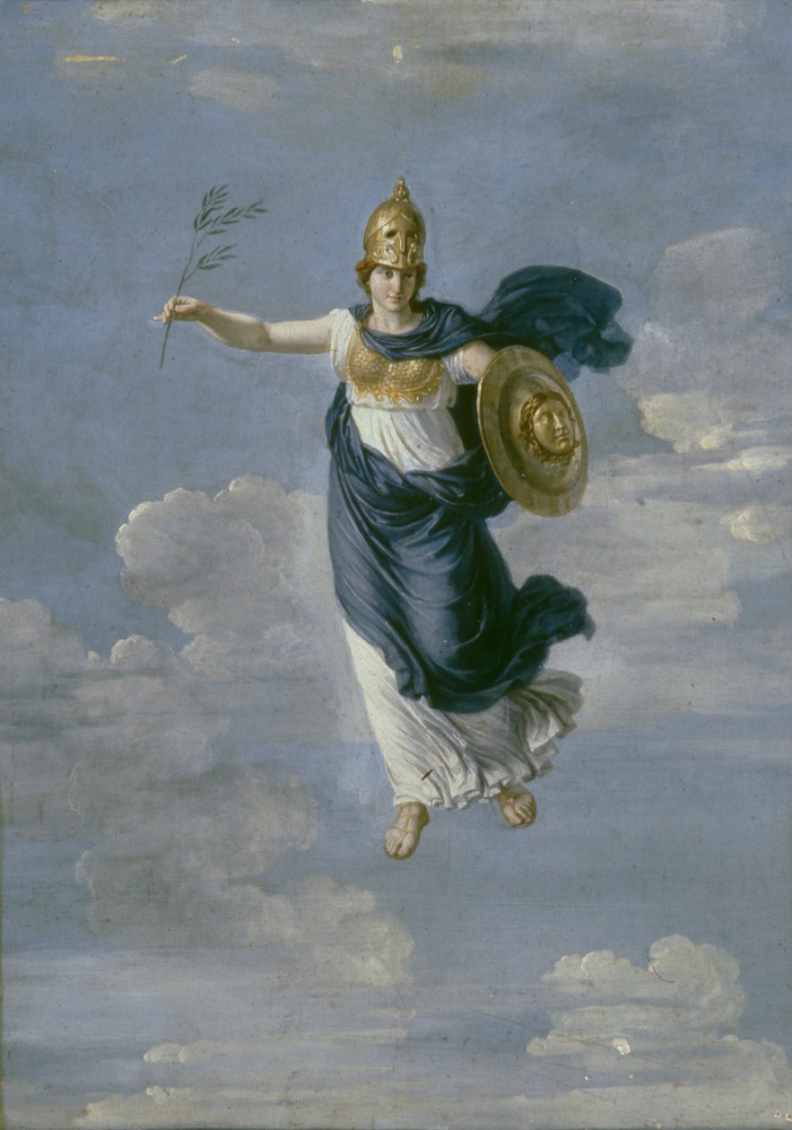 Minerva v nebi, 1820 od Andrei Ivanovich Ivanov