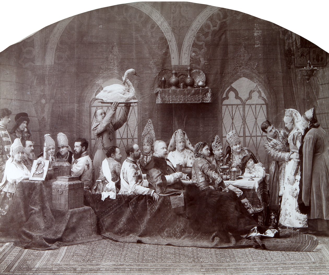 Svatba šlechticů Boyars, Rusko, c1883-c1884 od Andrei Osipovich Karelin