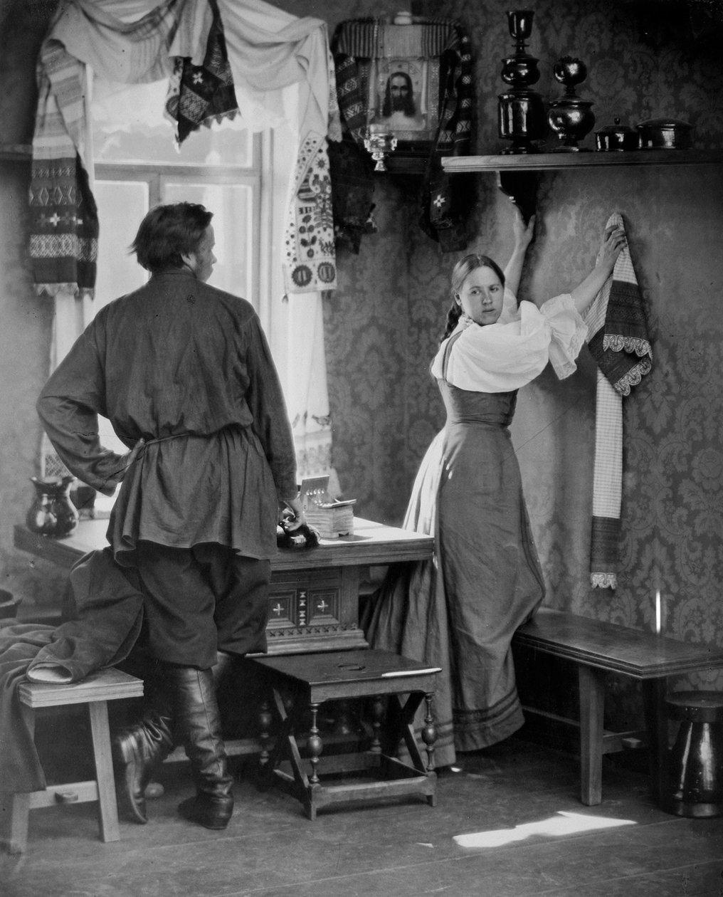 Ruské složení, c1880-c1882 od Andrei Osipovich Karelin