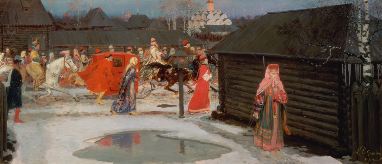 Svatební průvod od Andrei Petrovitch Rjabuschkin