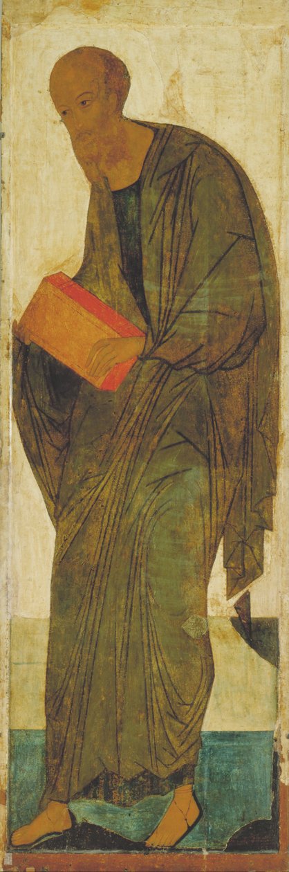 Svatý Pavel. Od Deisus Tier od Andrei Rublev