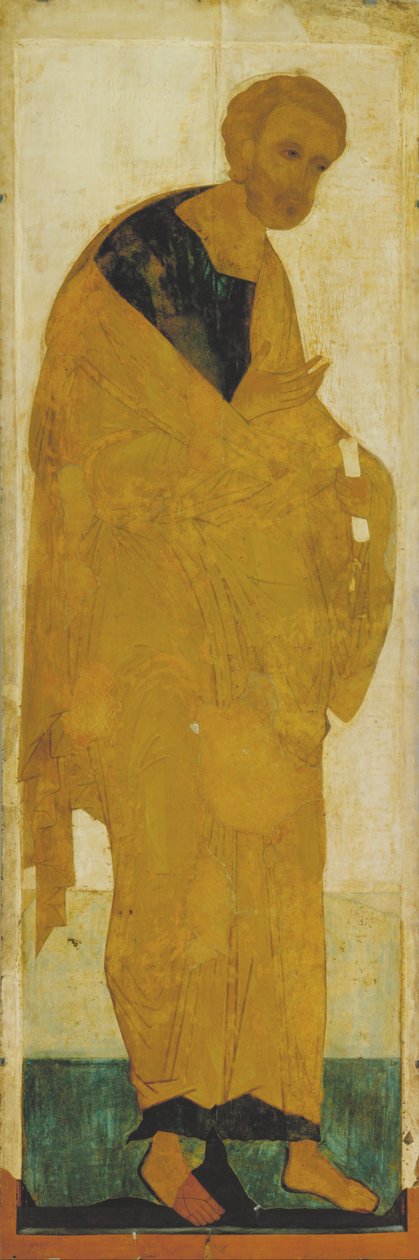 Svatý Petr. Od Deisus Tier od Andrei Rublev
