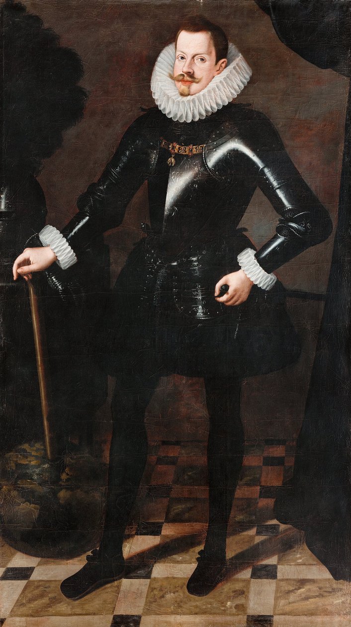 Filip III. Španělský, kolem roku 1617 (olej na plátně) od Andres Lopez Polanco