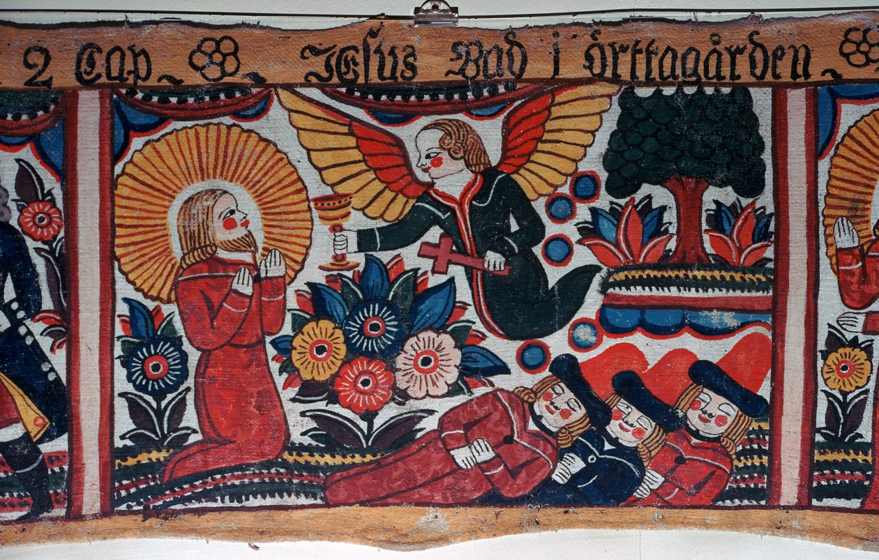 Zobrazení Agónie v zahradě ze Švédska, 19. století od Andres Palsson