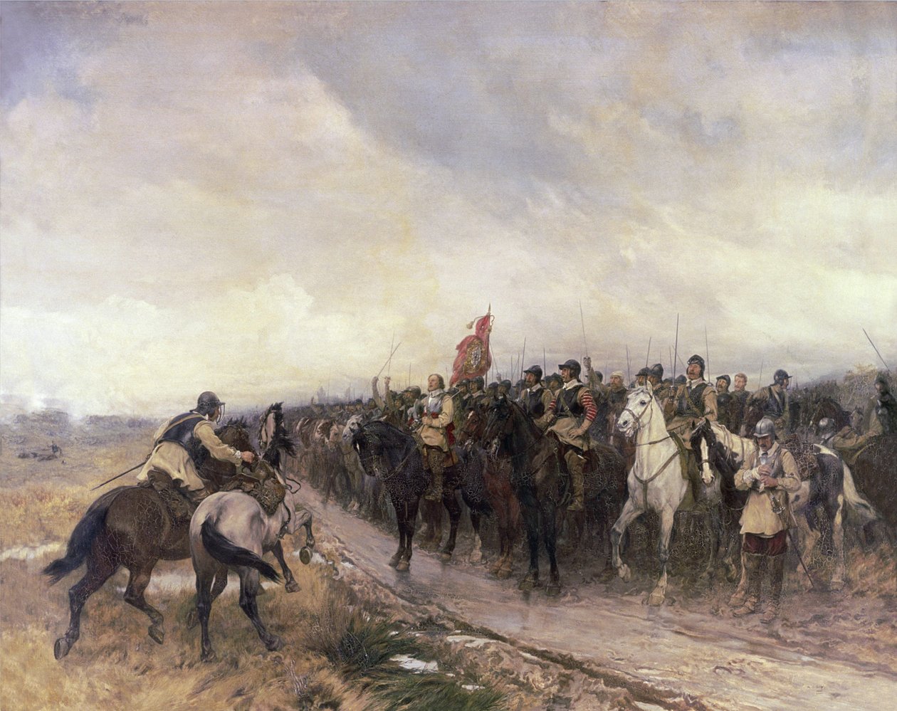 Cromwell v Dunbaru, 1650 od Andrew Carrick Gow