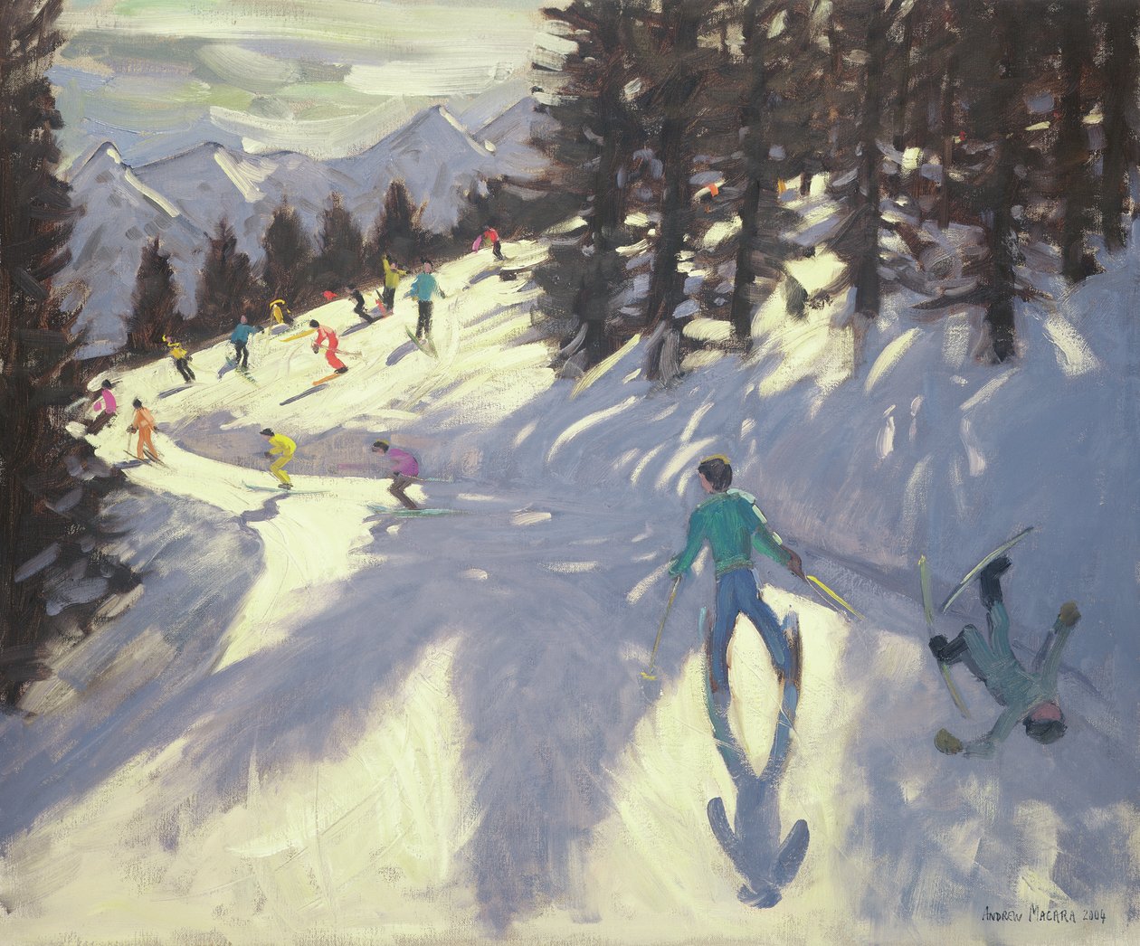 Rakouské Alpy, 2004 od Andrew Macara