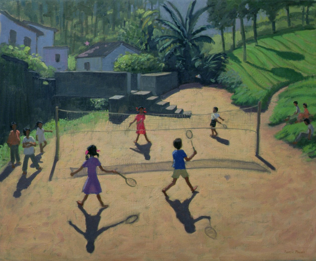 Badminton, Coonoor, Indie od Andrew Macara