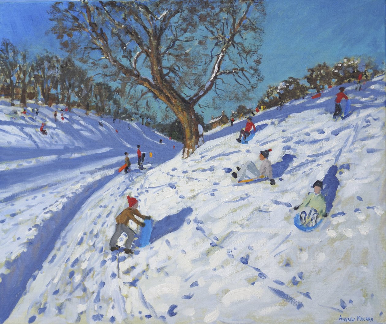 Jasné ráno, Chatsworth, 2013 od Andrew Macara