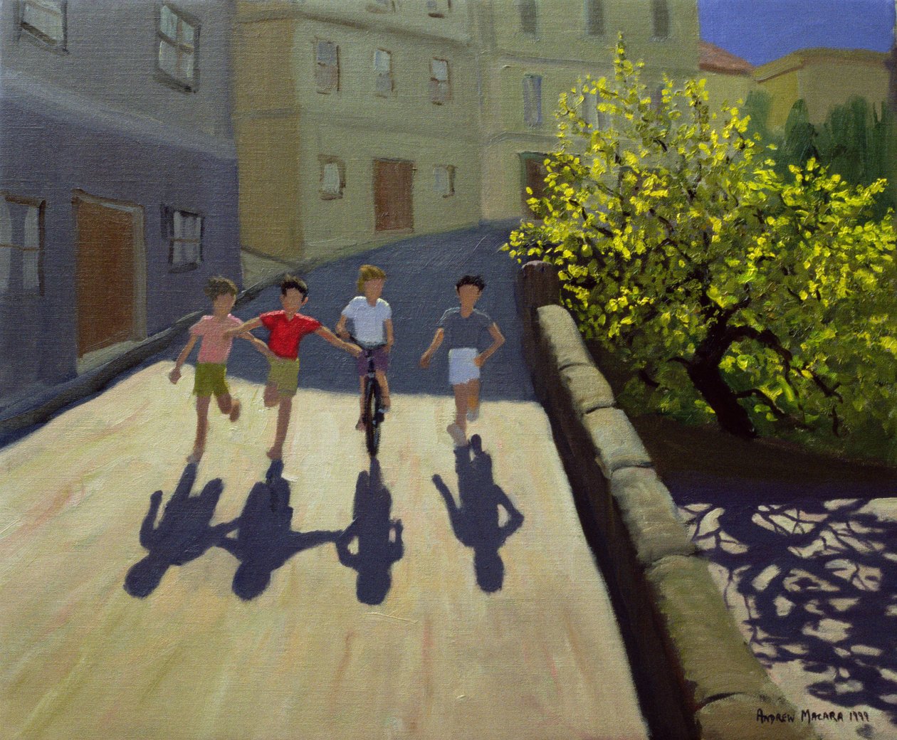 Děti běží, Lesbos, 1999 od Andrew Macara