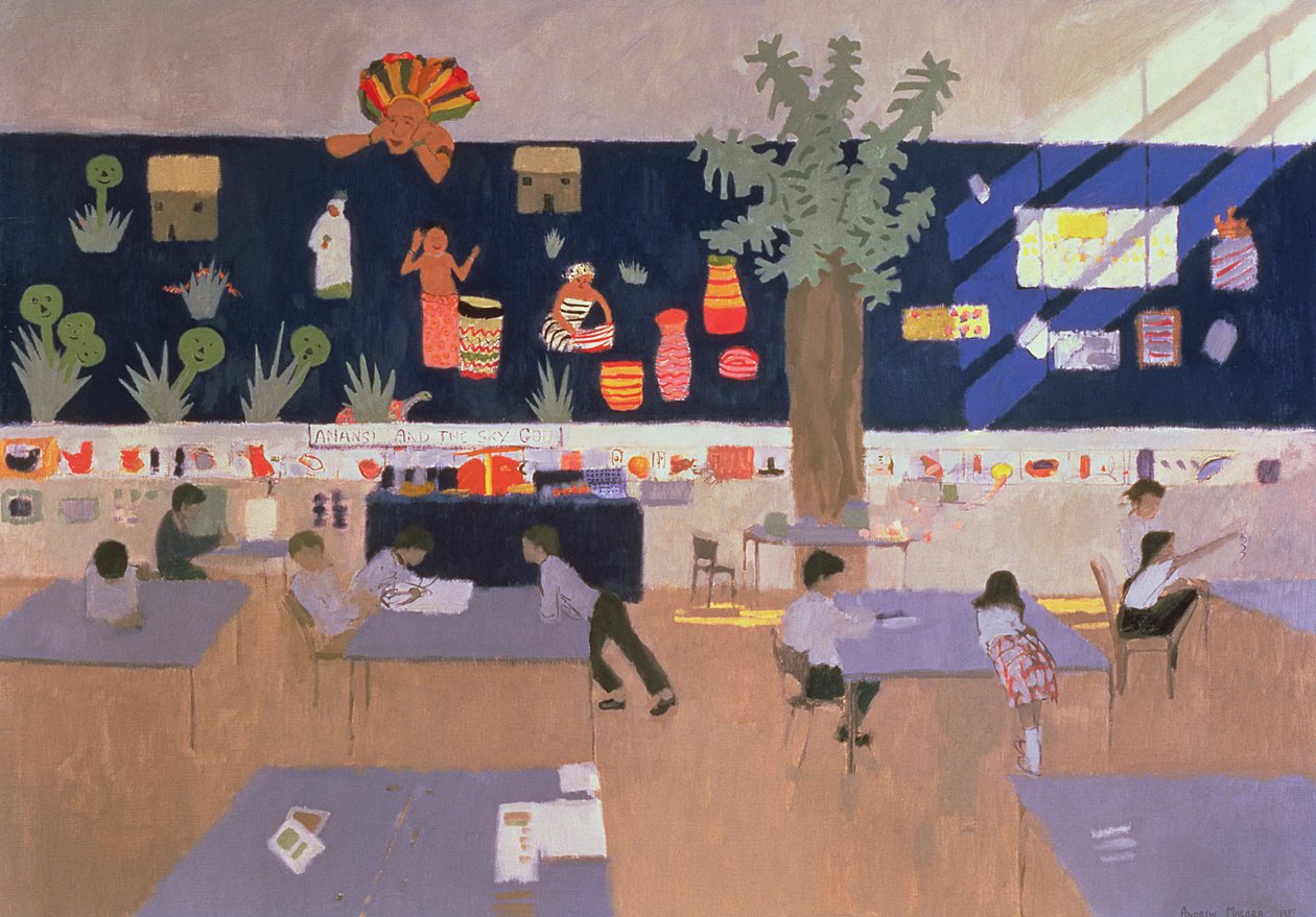 Učebna, Derby, 1985 od Andrew Macara