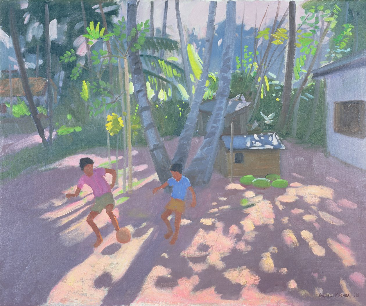 Fotbal, Bentota, Srí Lanka, 1998 od Andrew Macara