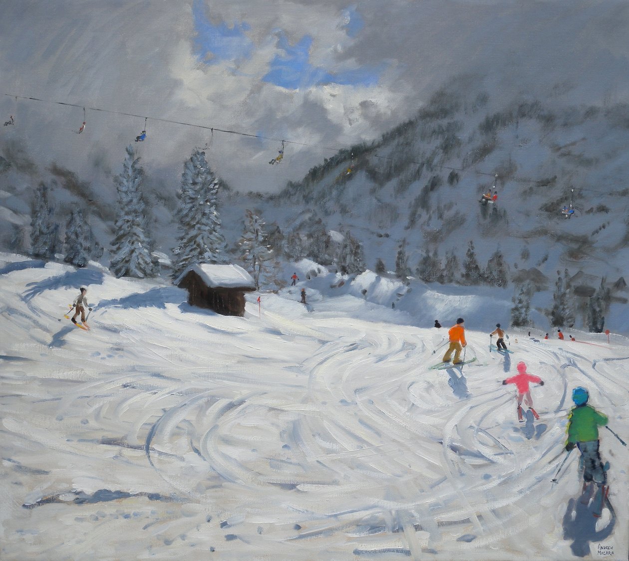 Kitzbuhel, Rakousko, 2008 od Andrew Macara
