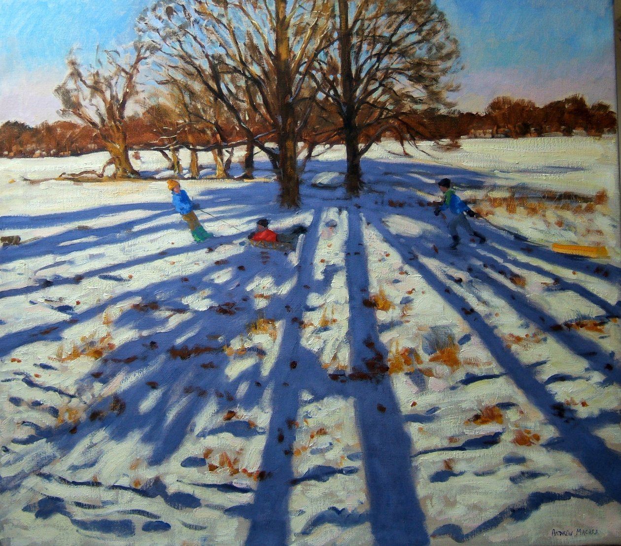 Midwinter, Calke Abbey, Derbyshire od Andrew Macara