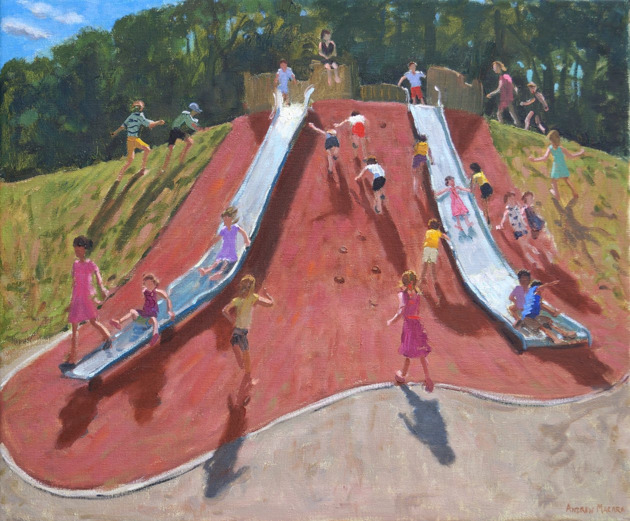 Hřiště, Markeaton Park, Derby, od Andrew Macara