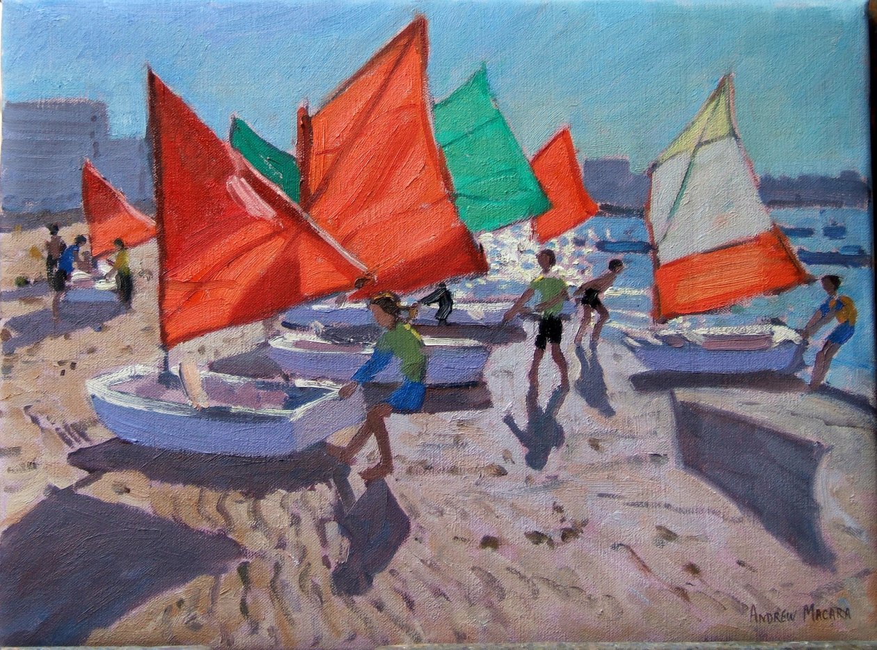 Red Sails, Royan, Francie od Andrew Macara