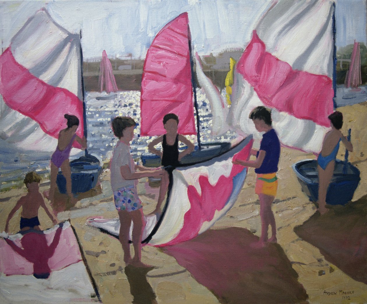 Plachetnice, Royan, Francie, 1992 od Andrew Macara