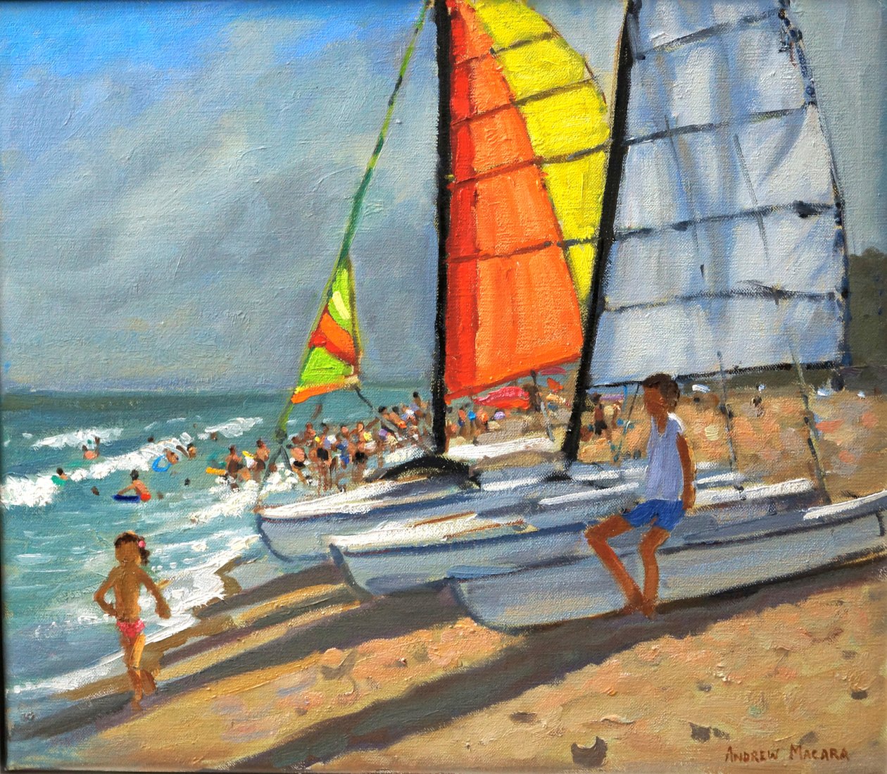 Plachetnice, Garrucha, Španělsko od Andrew Macara