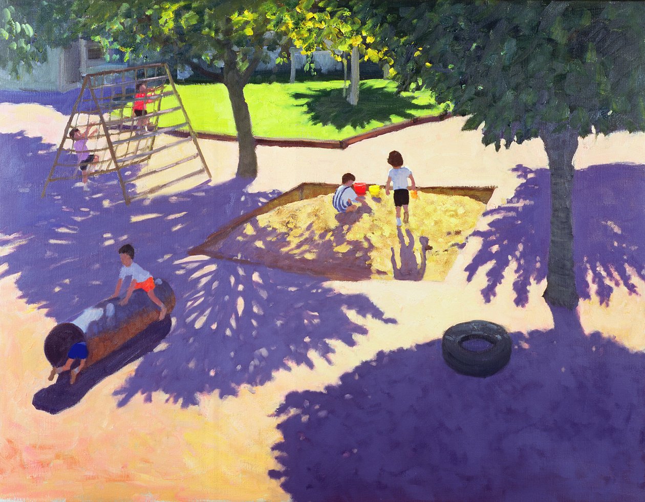 Pískoviště, Francie od Andrew Macara