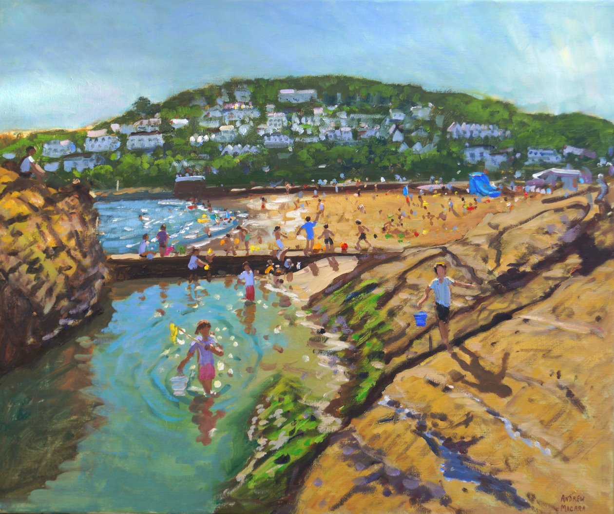 Mořský bazén,Looe,2013, od Andrew Macara