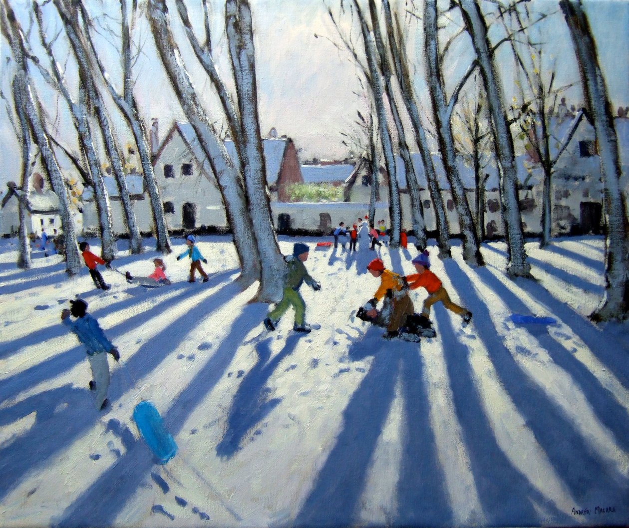 The Beguinage, Bruggy, 2005 od Andrew Macara