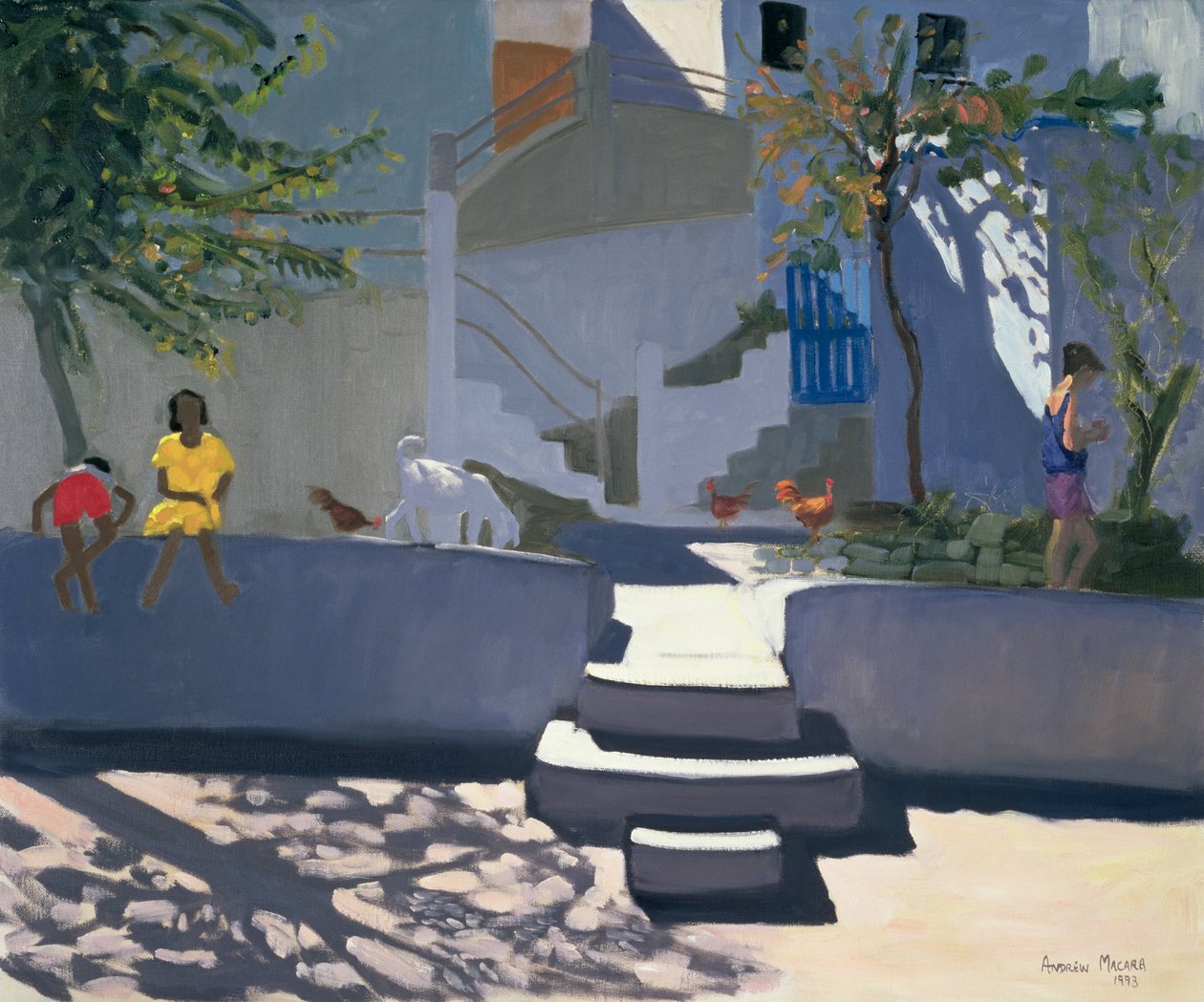 Žluté šaty, Kos, 1993 od Andrew Macara