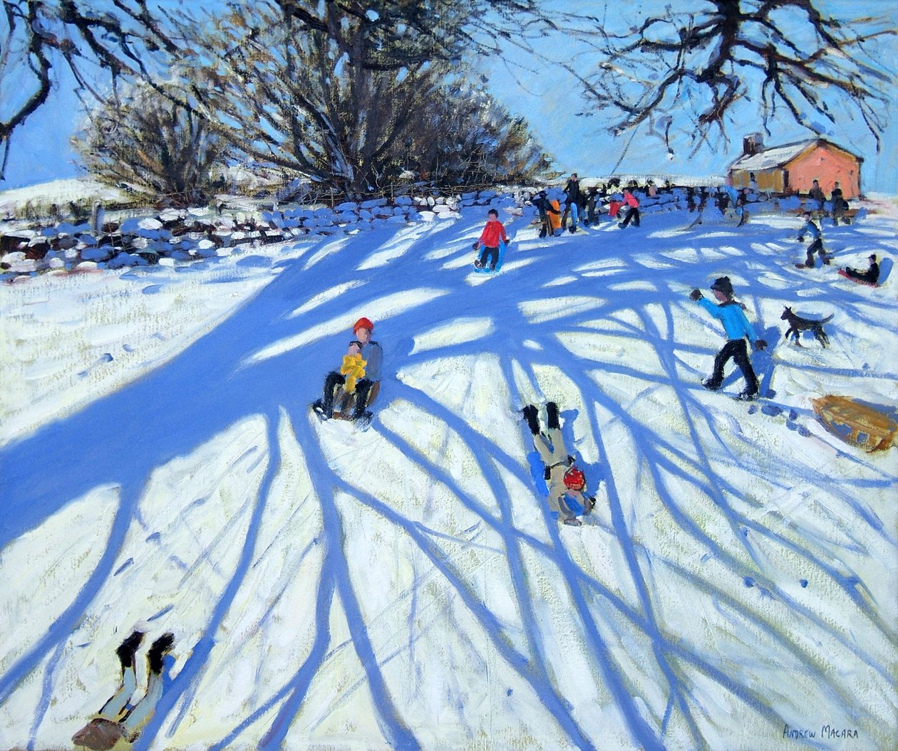 Stín, Derbyshire od Andrew Macara