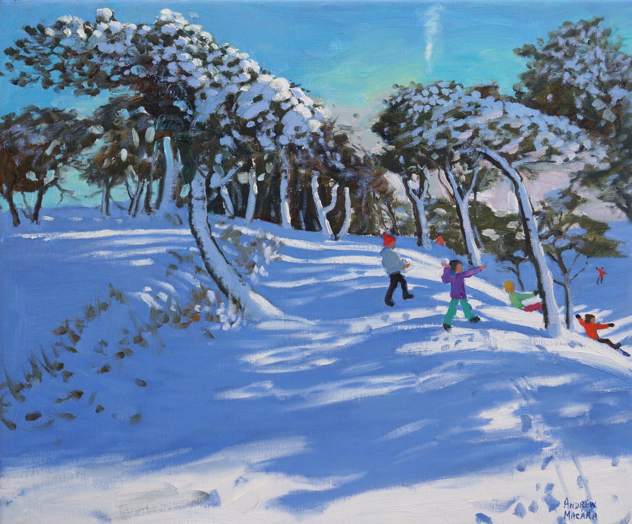Winter,Ladmanlow,Derbyshire, 2013, od Andrew Macara