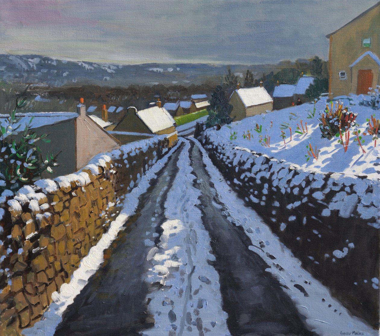 Winter, Middleton, Derbyshire, 2014, od Andrew Macara