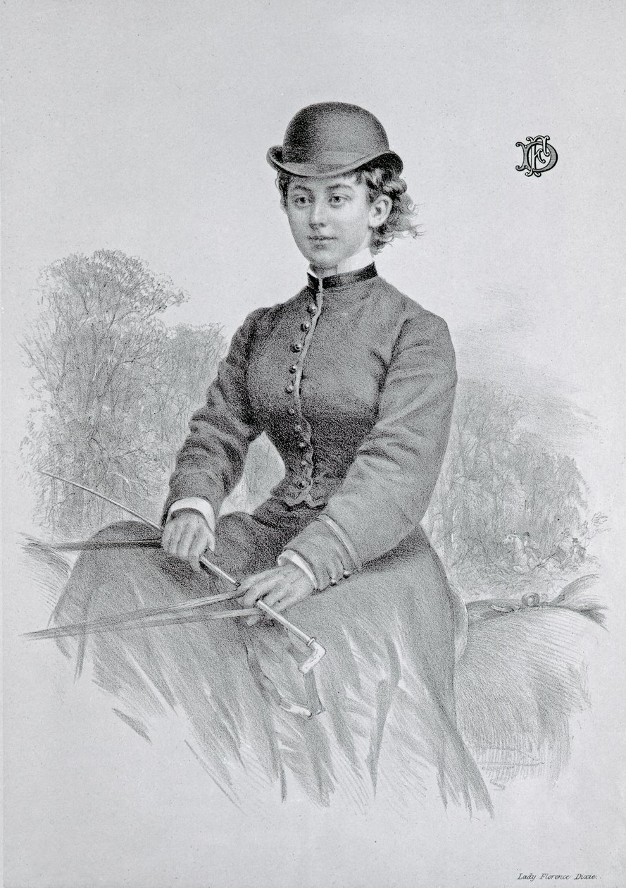Lady Florence Dixie, publikoval 1877 od Andrew Maclure