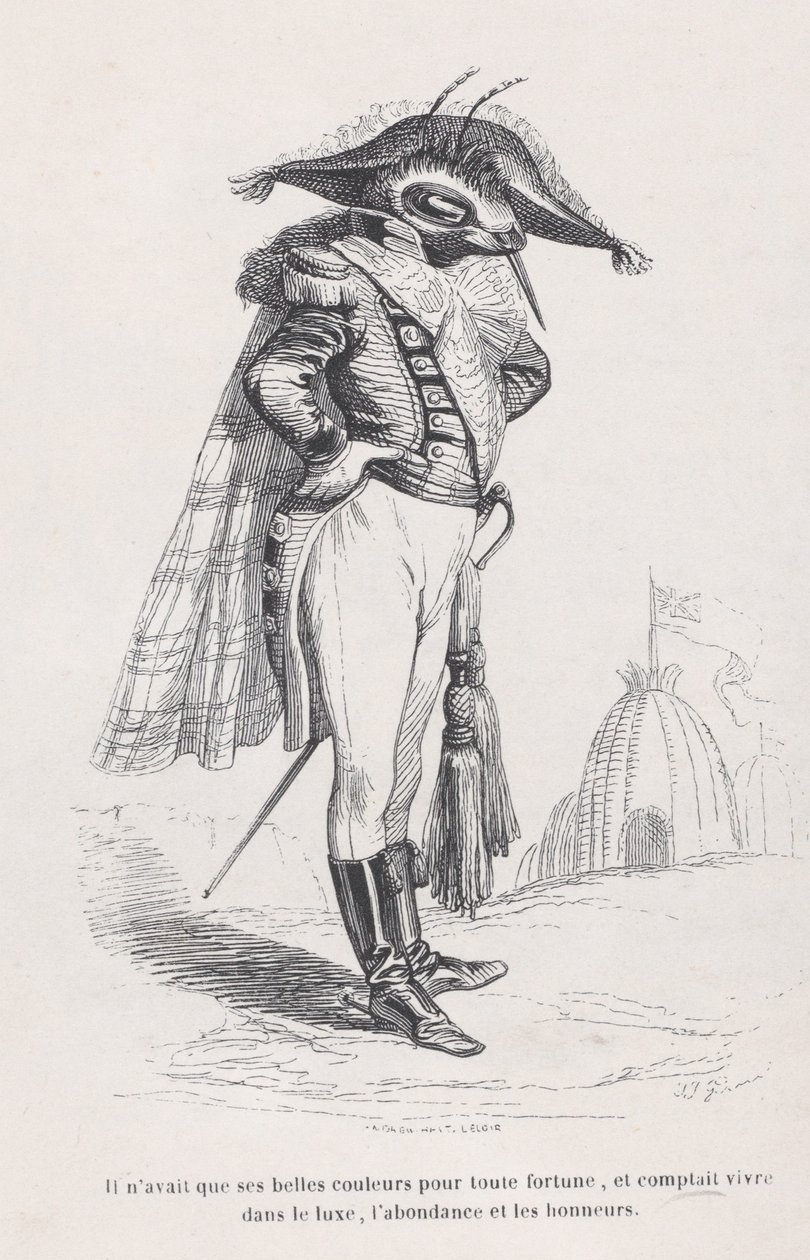 Měl jen své krásné barvy... ze Scén ze soukromého a veřejného života..., ca. 1837-47. od Andrew Best Leloir