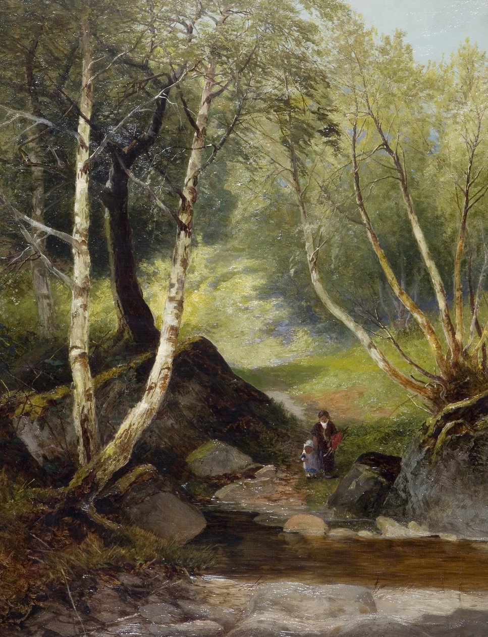 Mezi břízami od Andrew Brandish Holte