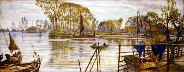 Rostock (akvarel na papíře) od Andrew Brown Donaldson